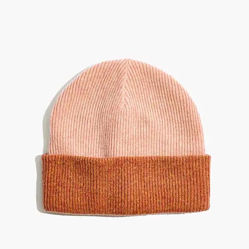 Madewell Chunky 100% Merino Wool Cuffed Beanie